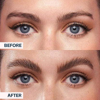 Boobeen Brow Wax Clear, Waterproof Eyebrow Wax Styling Pencil, Shaping with Slanted Tip Application, Long-Lasting Hold