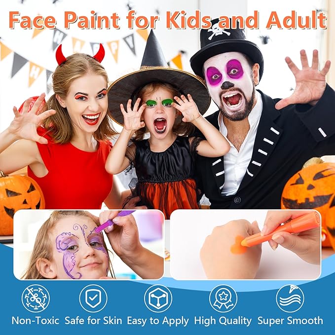 6pcs glow in the dark