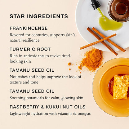 Boom Gold ™ Lightweight & Luxurious Facial Oil with Organic Ingredients for a Softer, Smoother, More Luminous Skin, with Kukui Nut & Frankincense Oil, Boom Beauty by Cindy Joseph (0.5 Oz)