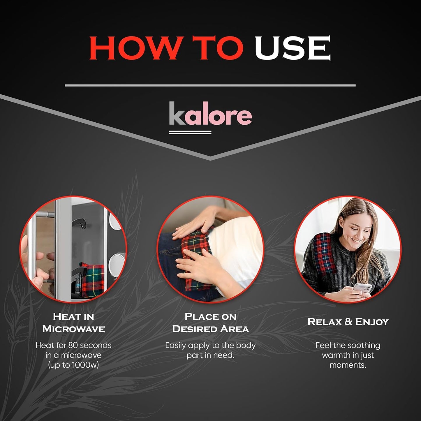 Microwavable Heating Pads for Winter, Back, Stomach & Head Comfort – Kalore Neck Wrap with Velboa Faux Fur Cover – Even Heat Distribution Hot Compress Bag – Wheat Heat Pad – Lavender Scent – Cream