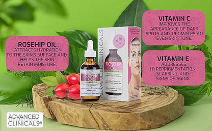 Advanced clinicals rosehip oil facial