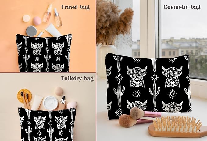 Western makeup bag,western gifts for