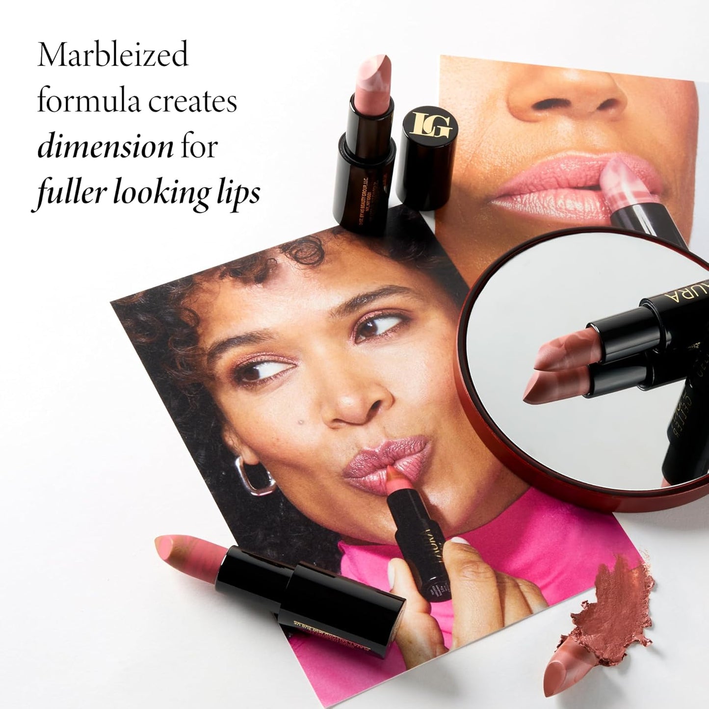 LAURA GELLER NEW YORK Italian Marble Sheer Lipstick - Al Fresco - Hydrating & Lightweight - Vitamin E & Caster Seed Oil - Cream Finish