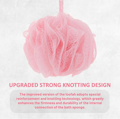 5 piece exfoliating loofah set