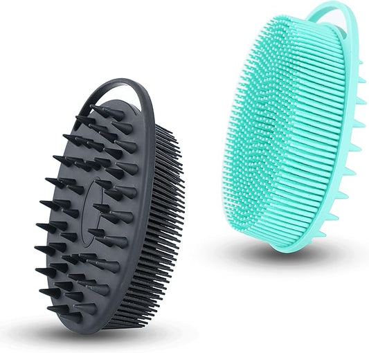 2 pc silicone exfoliating body