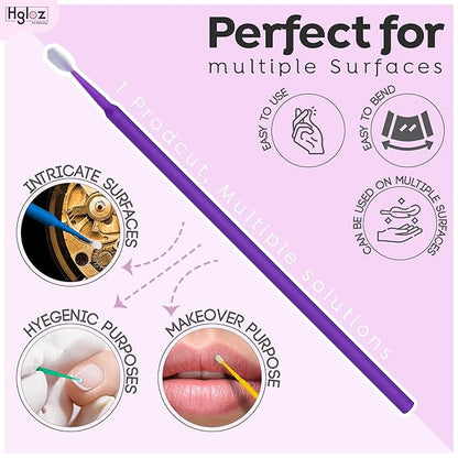 Microswabs for eyelash extensions pack