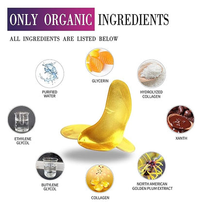 24k gold powder gel collagen