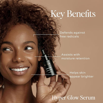 Dime Beauty Serum Set ($64 Value) - Includes Hyaluronic Acid + Hyper Glow Serum (30 ml Each)