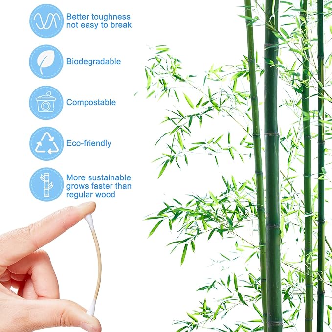 Eyxformula 300 pcs cotton swabs