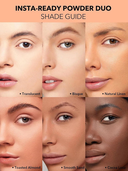 SHEGLAM Insta-Ready Face Powder Loose Under Eye Setting Powder - Natural Linen