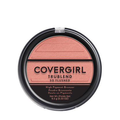 COVERGIRL Trublend So Flushed Coral Crush, Pressed, 0.33 Oz