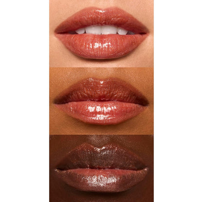 e.l.f. Glow Reviver Lip Oil, Nourishing and Hydrating with High-Shine Glimmer Finish & Sheer Wash Of Color, Minty Scent, Non-Sticky, Vegan & Cruelty-free, Super-neutral