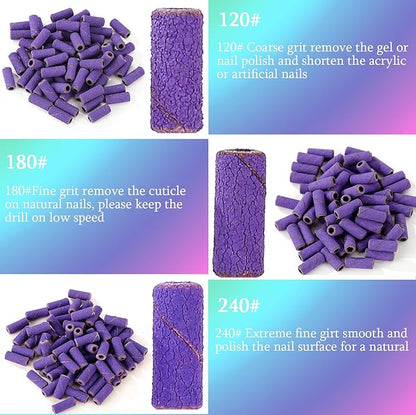 100pcs nail drill bits small