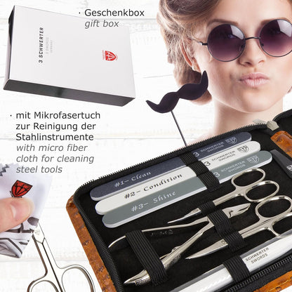 3 Swords Germany – manicure pedicure set kit (656)