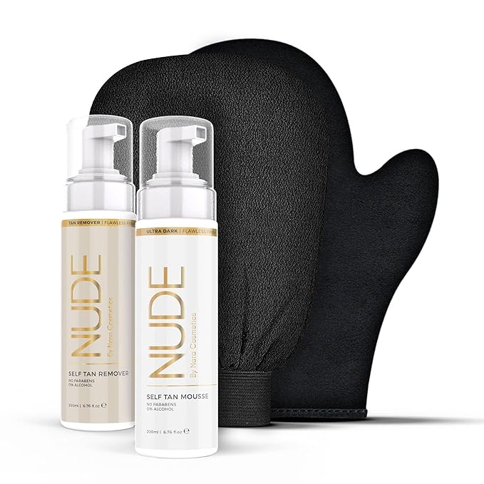 Self Tanner Mousse Kit (Dark)