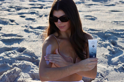 SPF 8 Mineral Sunscreen - Water Resistant Moisturzing Lotion for Body & Face - Non-Nano Zinc Oxide, Vitamin E - 3 Oz