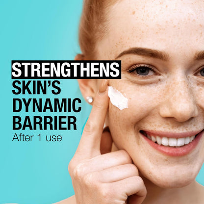 Neutrogena Fragrance Free Daily Facial Moisturizer, Face & Neck Moisturizer for Sensitive Skin with Vitamin B3, Pro-Vitamin B5 & Vitamin E Supports Skin's Dynamic Barrier, 3.4 fl. oz