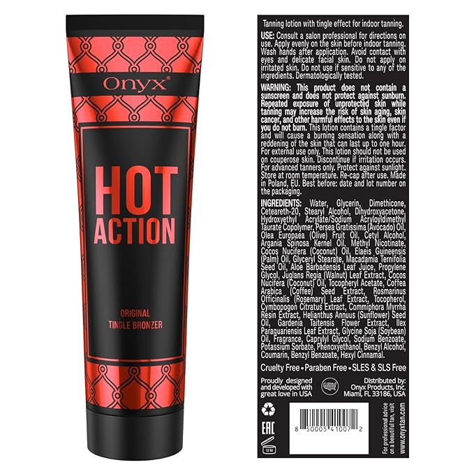Onyx Hot Action Tingle Tanning