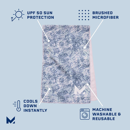 MISSION Original Cooling Towel - Soft, Durable Microfiber - Cools Up to 2 Hours - UPF 50 Sun Protection - Machine Washable