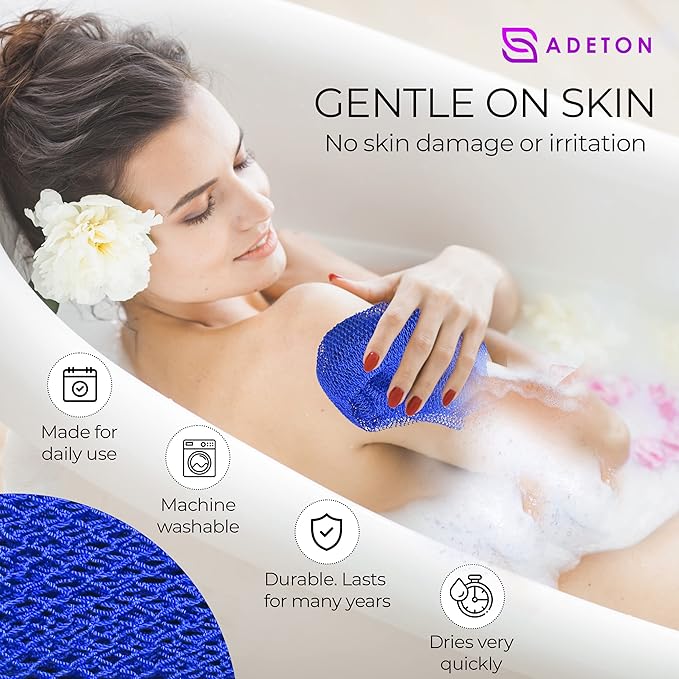 Adeton african exfoliating net sponges,