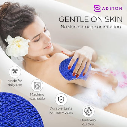 Adeton african exfoliating net sponges,