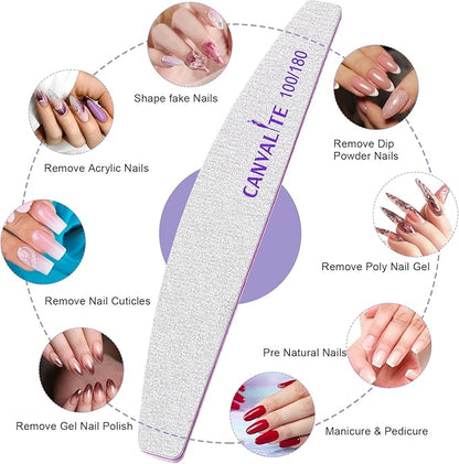 Canvalite 10 PCS Nail File