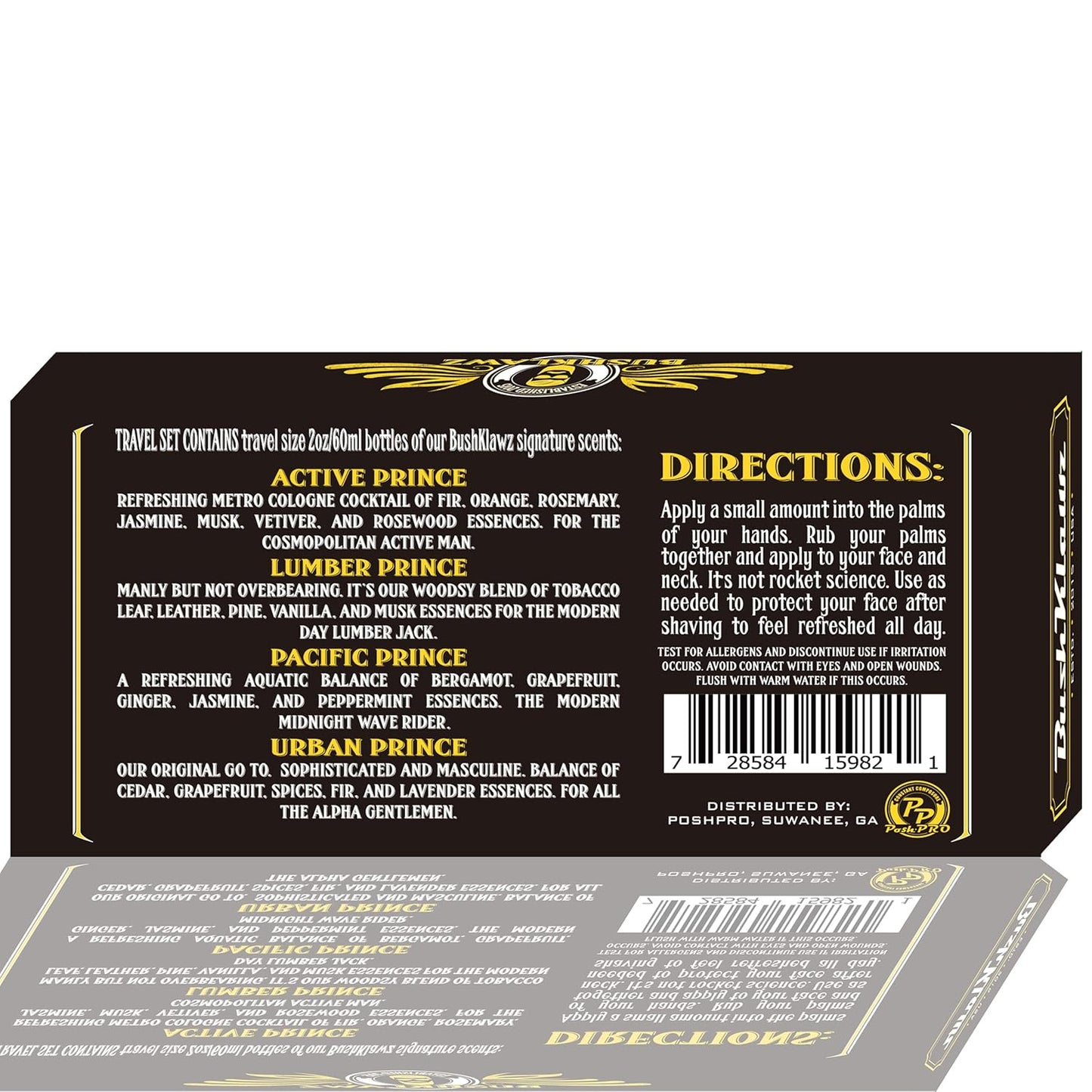 Classic Refreshing Cooling Soothing Barbershop After Shave Lotion Balm Toner Splash Variety Sampler Travel Kit Satisfy all Types of Viking Cannon Black Prime AfterShave Tonic Cologne