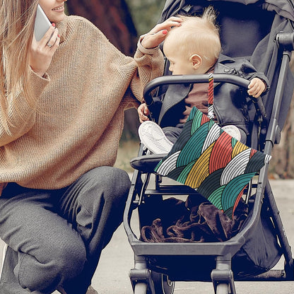 2Pcs Wave Print Wet Bags, Wet Dry Bag Reusable for Swimsuit, Travel, Diapers, Pool, Beach, Dirty Yoga Gym Clothes, Toiletries, Makeup Bag, Zipper Pouch Waterproof Birthday Christmas Gifts