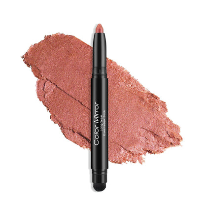 Longwear Cream Eye Shadow Sticks(46 Ruby Metallic), Smudge-Proof, Waterproof Eyeshadow,Silky Formula Glitter With Makeup Brush,Red Eyeshadow Stick