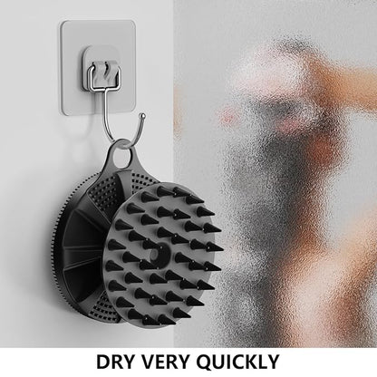 2 in 1 silicone brush,