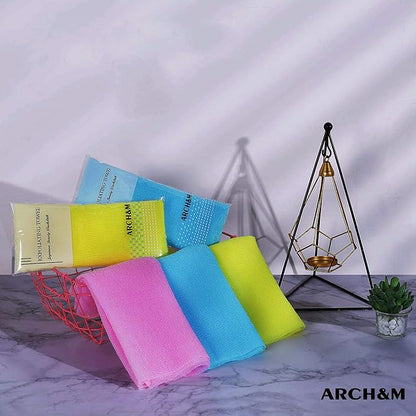 Arch&m exfoliating washcloth exfoliating body
