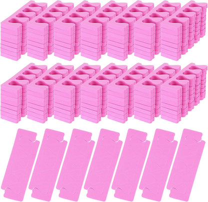 400 Pcs (200 Pairs) Toe Separators Pedicure Tool Kit Soft Toe Spacers for Pedicures Spreaders Finger Dividers for Women Men Feet Nail Toenails Art Painting Polish Spa(White)