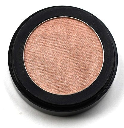 Champagne Frost Golden Glow Shimmering Shimmer Pressed Powder Single Vegan Eyeshadow; Talc, Paraben & Cruelty Free