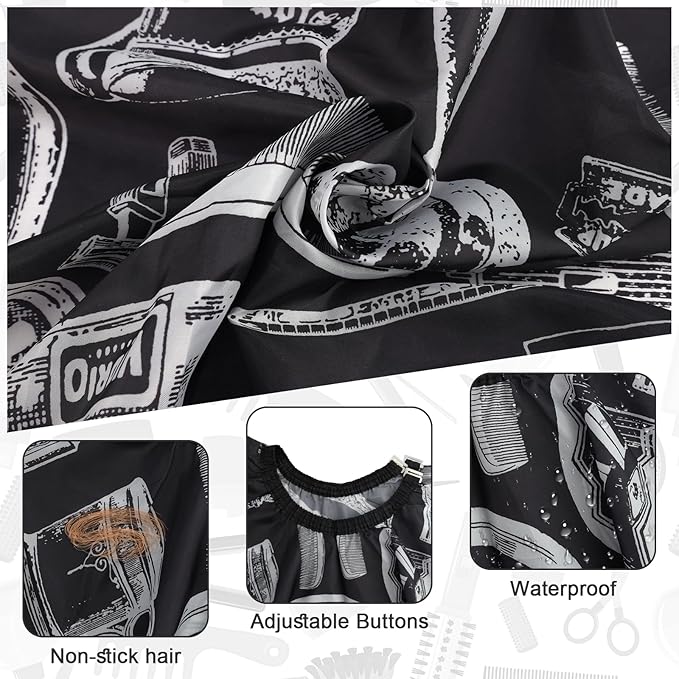 NICEMOVIC Hair Cutting Barber Cape