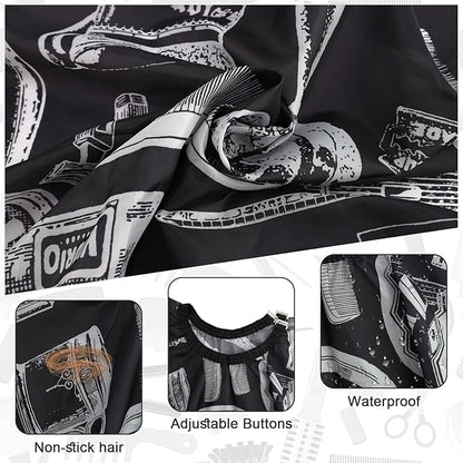 NICEMOVIC Hair Cutting Barber Cape