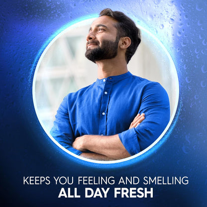 Dial Men 3 in 1 Body, Hair and Face Wash, Recharge, 16 Fl Oz (Pack of 4), Cedar Leaf Scent, Cleanses Deep + Gentle on Skin with Clean Rinse Technology