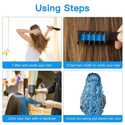 MSDADA New Hair Chalk Comb