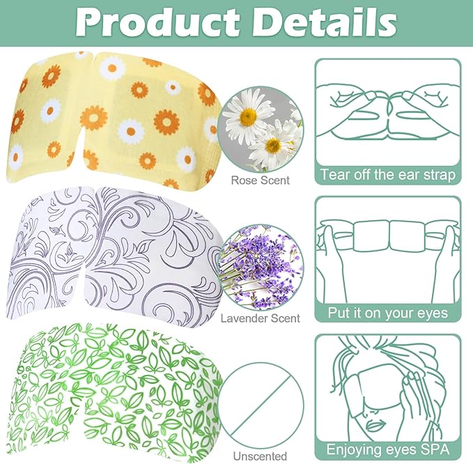 48 packs steam eye mask