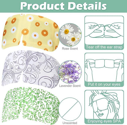 96 packs steam eye mask