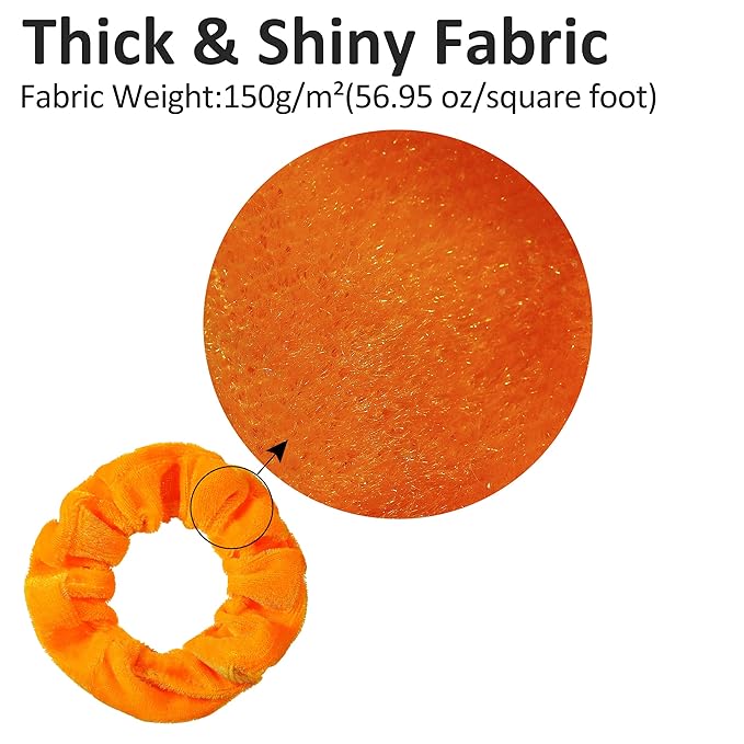 Velvet Hair Scrunchies - 60