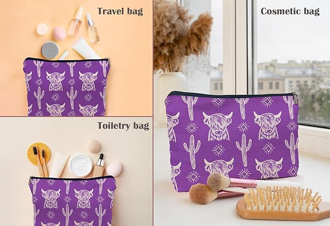 Western makeup bag,western gifts for