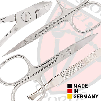 3 Swords Germany – manicure pedicure set kit - Made in Germany/Solingen