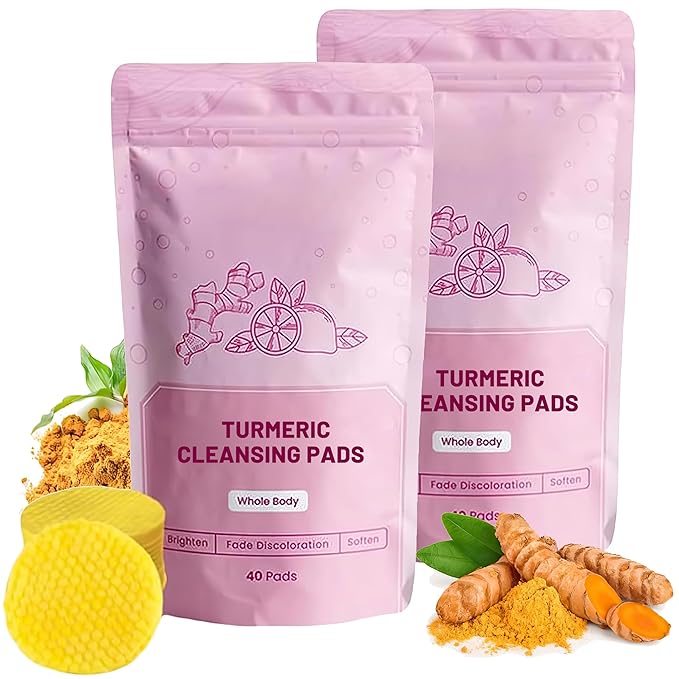 Neusly pads, turmeric cleansing pads,