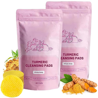 Neusly pads, turmeric cleansing pads,