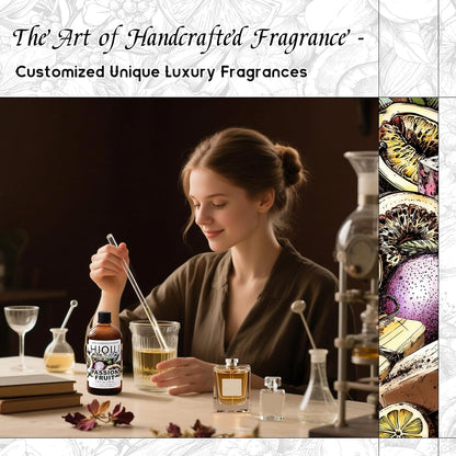 HIQILI Passion Fruit Fragrance Oil for Home Diffuser, Oil Burner, Great for Soap, Candle & Perfume Making, Add to Body Lotion - 5.07 Fl Oz