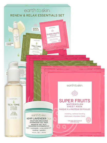 Earth To Skin Renew & Relax Essentials Set