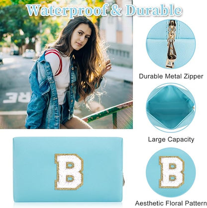 Personalized initial letter patch makeup