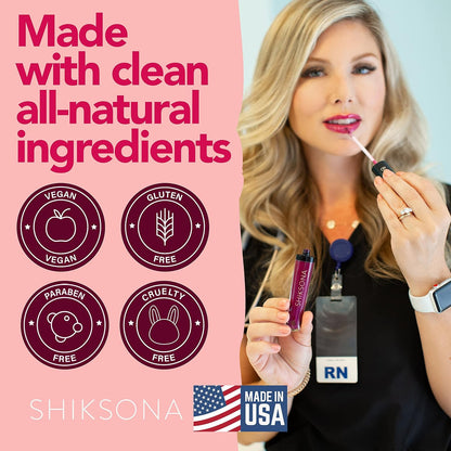 High Shine Lip Gloss | Hydrating, Vegan, High Pigment, Non-Sticky Lipgloss in a Timeless, Universal Color | Sexy Self-Starter (Candy Apple Red)