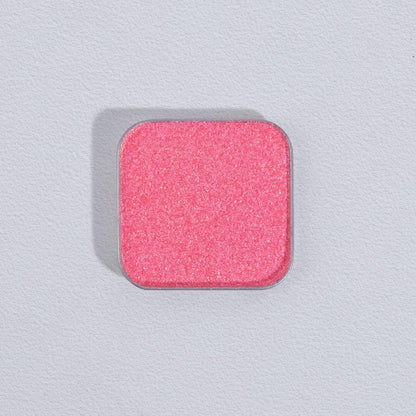 Chameleon Single Eyeshadow – Soft Gold-Pink, Pressed Powder,Square Pan, Fits Magnetic Palettes, High Pigment, Smudge-Proof, Smooth Blend, All-Day Wear (Sunpetal)