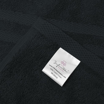 Infinitee xclusives black hand towels